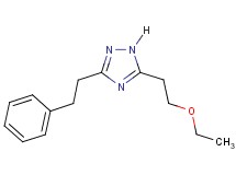 5-(2-ethoxyethyl)-3-(2-phenylethyl)-1H-1,2,4-triazole