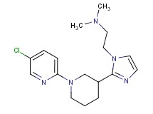 (2-{2-[1-(5-chloro-2-pyridinyl)-3-piperidinyl]-1H-imidazol-1-yl}ethyl)dimethylamine