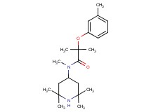 N,2-dimethyl-2-(3-methylphenoxy)-N-(2,2,6,6-tetramethyl-4-piperidinyl)propanamide trifluoroacetate