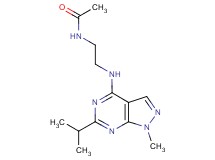 N-{2-[(6-isopropyl-1-methyl-1H-pyrazolo[3,4-d]pyrimidin-4-yl)amino]ethyl}acetamide