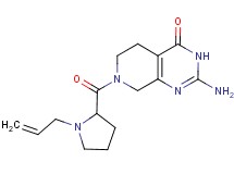 7-(1-allylprolyl)-2-amino-5,6,7,8-tetrahydropyrido[3,4-d]pyrimidin-4(3H)-one