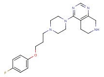 4-{4-[3-(4-fluorophenoxy)propyl]piperazin-1-yl}-5,6,7,8-tetrahydropyrido[3,4-d]pyrimidine