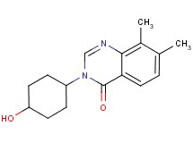 3-(4-hydroxycyclohexyl)-7,8-dimethylquinazolin-4(3H)-one
