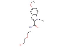 N-[2-(2-hydroxyethoxy)ethyl]-5-methoxy-1-methyl-1H-indole-2-carboxamide