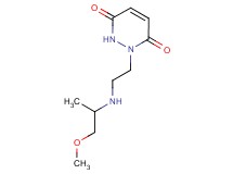 1-{2-[(2-methoxy-1-methylethyl)amino]ethyl}-1,2-dihydropyridazine-3,6-dione