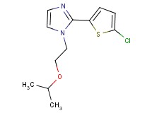 2-(5-chloro-2-thienyl)-1-(2-isopropoxyethyl)-1H-imidazole