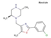 (2S,5R)-1-{[2-(3-chlorophenyl)-5-methyl-1,3-oxazol-4-yl]methyl}-2,5-dimethylpiperazine
