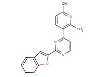 2-(1-benzofuran-2-yl)-4-(2,6-dimethylpyridin-3-yl)pyrimidine