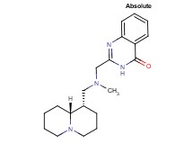 2-({methyl[(1S,9aR)-octahydro-2H-quinolizin-1-ylmethyl]amino}methyl)-4(3H)-quinazolinone