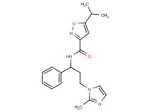 5-isopropyl-N-[3-(2-methyl-1H-imidazol-1-yl)-1-phenylpropyl]-3-isoxazolecarboxamide