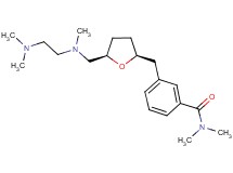 3-[((2S*,5R*)-5-{[[2-(dimethylamino)ethyl](methyl)amino]methyl}tetrahydrofuran-2-yl)methyl]-N,N-dimethylbenzamide
