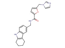 5-(1H-imidazol-1-ylmethyl)-N-(2,3,4,9-tetrahydro-1H-carbazol-6-ylmethyl)-2-furamide