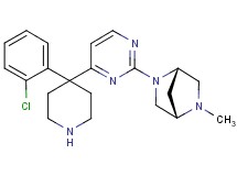 rel-(1S,4S)-2-{4-[4-(2-chlorophenyl)-4-piperidinyl]-2-pyrimidinyl}-5-methyl-2,5-diazabicyclo[2.2.1]heptane dihydrochloride