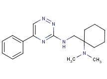 N-{[1-(dimethylamino)cyclohexyl]methyl}-5-phenyl-1,2,4-triazin-3-amine
