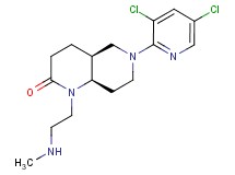 (4aS*,8aR*)-6-(3,5-dichloropyridin-2-yl)-1-[2-(methylamino)ethyl]octahydro-1,6-naphthyridin-2(1H)-one