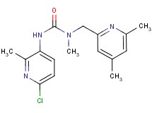 N'-(6-chloro-2-methylpyridin-3-yl)-N-[(4,6-dimethylpyridin-2-yl)methyl]-N-methylurea