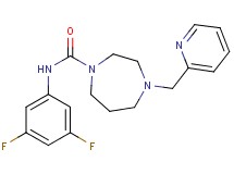 N-(3,5-difluorophenyl)-4-(pyridin-2-ylmethyl)-1,4-diazepane-1-carboxamide