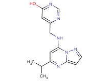 6-{[(5-isopropylpyrazolo[1,5-a]pyrimidin-7-yl)amino]methyl}-4-pyrimidinol