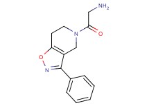 2-oxo-2-(3-phenyl-6,7-dihydroisoxazolo[4,5-c]pyridin-5(4H)-yl)ethanamine