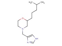 4-(1H-imidazol-4-ylmethyl)-2-(4-methylpentyl)morpholine