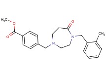 methyl 4-{[4-(2-methylbenzyl)-5-oxo-1,4-diazepan-1-yl]methyl}benzoate