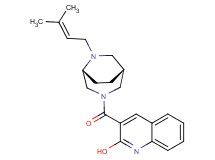 3-{[rel-(1R,5R)-6-(3-methyl-2-buten-1-yl)-3,6-diazabicyclo[3.2.2]non-3-yl]carbonyl}-2-quinolinol