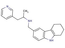 1-(3-pyridinyl)-N-(2,3,4,9-tetrahydro-1H-carbazol-6-ylmethyl)-2-propanamine