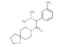 N,N-dimethyl-1-(3-methylphenyl)-2-(1-oxa-8-azaspiro[4.5]dec-8-yl)-2-oxoethanamine