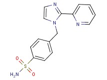 4-[(2-pyridin-2-yl-1H-imidazol-1-yl)methyl]benzenesulfonamide