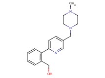 (2-{5-[(4-methylpiperazin-1-yl)methyl]pyridin-2-yl}phenyl)methanol