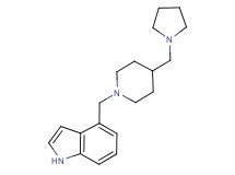 4-{[4-(pyrrolidin-1-ylmethyl)piperidin-1-yl]methyl}-1H-indole