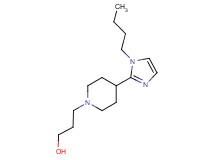 3-[4-(1-butyl-1H-imidazol-2-yl)-1-piperidinyl]-1-propanol