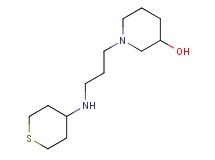 1-[3-(tetrahydro-2H-thiopyran-4-ylamino)propyl]piperidin-3-ol