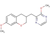 2-methoxy-3-[(7-methoxy-3,4-dihydro-2H-chromen-3-yl)methyl]pyrazine