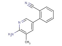 2-(6-amino-5-methylpyridin-3-yl)benzonitrile