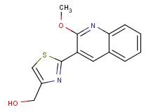 [2-(2-methoxyquinolin-3-yl)-1,3-thiazol-4-yl]methanol