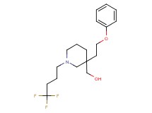 [3-(2-phenoxyethyl)-1-(4,4,4-trifluorobutyl)-3-piperidinyl]methanol