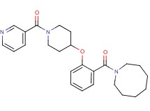 1-(2-{[1-(3-pyridinylcarbonyl)-4-piperidinyl]oxy}benzoyl)azocane