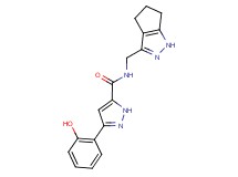 3-(2-hydroxyphenyl)-N-(1,4,5,6-tetrahydrocyclopenta[c]pyrazol-3-ylmethyl)-1H-pyrazole-5-carboxamide