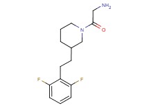 (2-{3-[2-(2,6-difluorophenyl)ethyl]-1-piperidinyl}-2-oxoethyl)amine hydrochloride