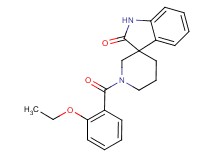 1'-(2-ethoxybenzoyl)spiro[indole-3,3'-piperidin]-2(1H)-one