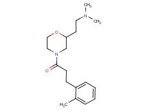 N,N-dimethyl-2-{4-[3-(2-methylphenyl)propanoyl]-2-morpholinyl}ethanamine