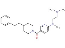 N,N,N'-trimethyl-N'-(5-{[4-(2-phenylethyl)piperidin-1-yl]carbonyl}pyridin-2-yl)ethane-1,2-diamine