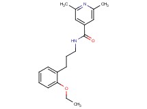 N-[3-(2-ethoxyphenyl)propyl]-2,6-dimethylisonicotinamide