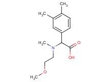 (3,4-dimethylphenyl)[(2-methoxyethyl)(methyl)amino]acetic acid