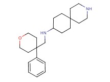 N-[(4-phenyltetrahydro-2H-pyran-4-yl)methyl]-3-azaspiro[5.5]undecan-9-amine