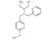 2-[[(6-methoxypyridin-3-yl)methyl](pyridin-2-ylmethyl)amino]butan-1-ol
