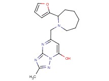 5-{[2-(2-furyl)-1-azepanyl]methyl}-2-methyl[1,2,4]triazolo[1,5-a]pyrimidin-7-ol