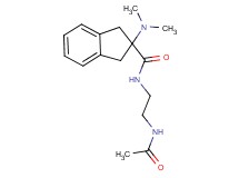 N-[2-(acetylamino)ethyl]-2-(dimethylamino)-2-indanecarboxamide