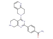 4-[4-(7,8-dihydro-1,6-naphthyridin-6(5H)-yl)-5,6,7,8-tetrahydropyrido[3,4-d]pyrimidin-2-yl]benzamide